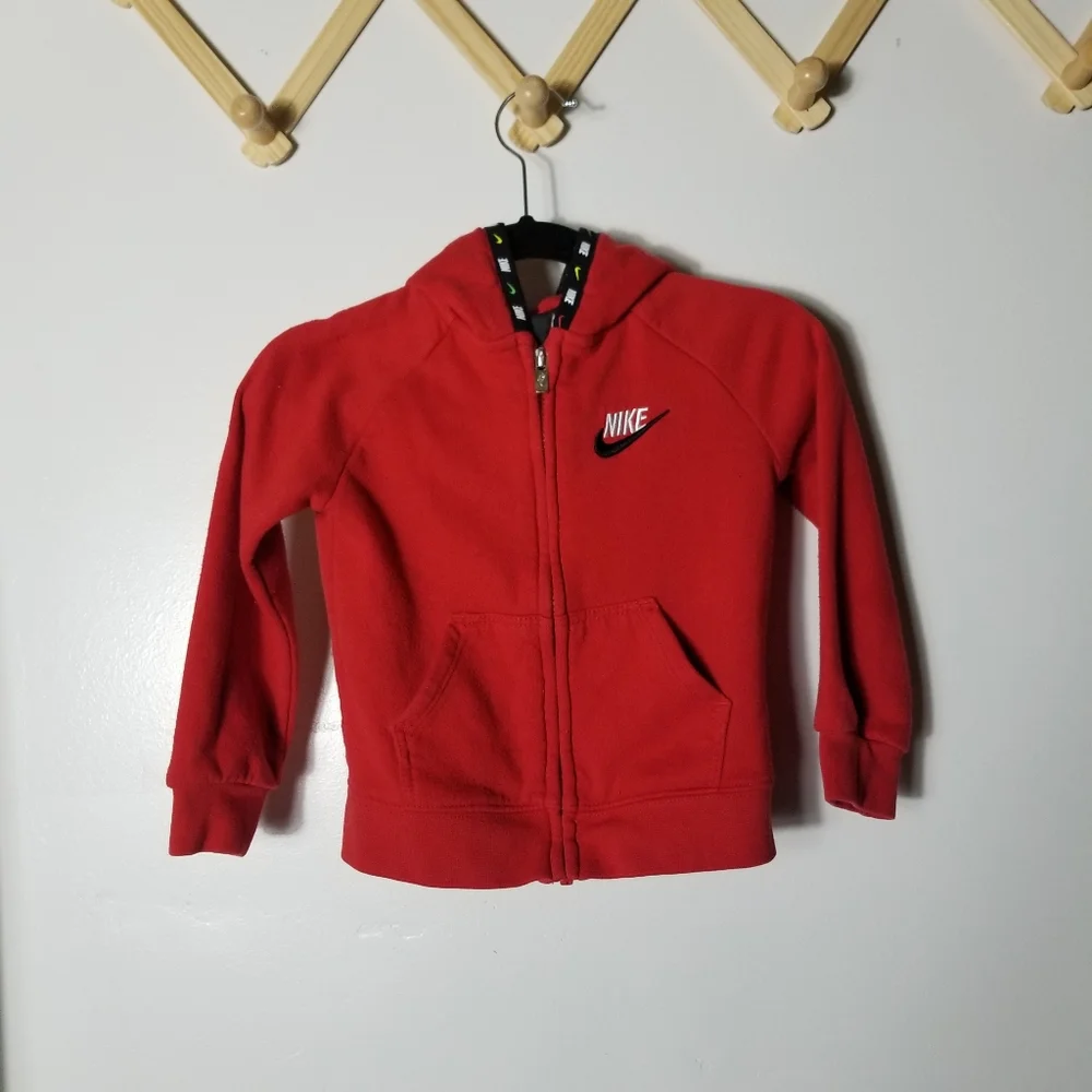 NIKE RED TODDLERS LIGHTWEIGHT JACKET SIZE 2T